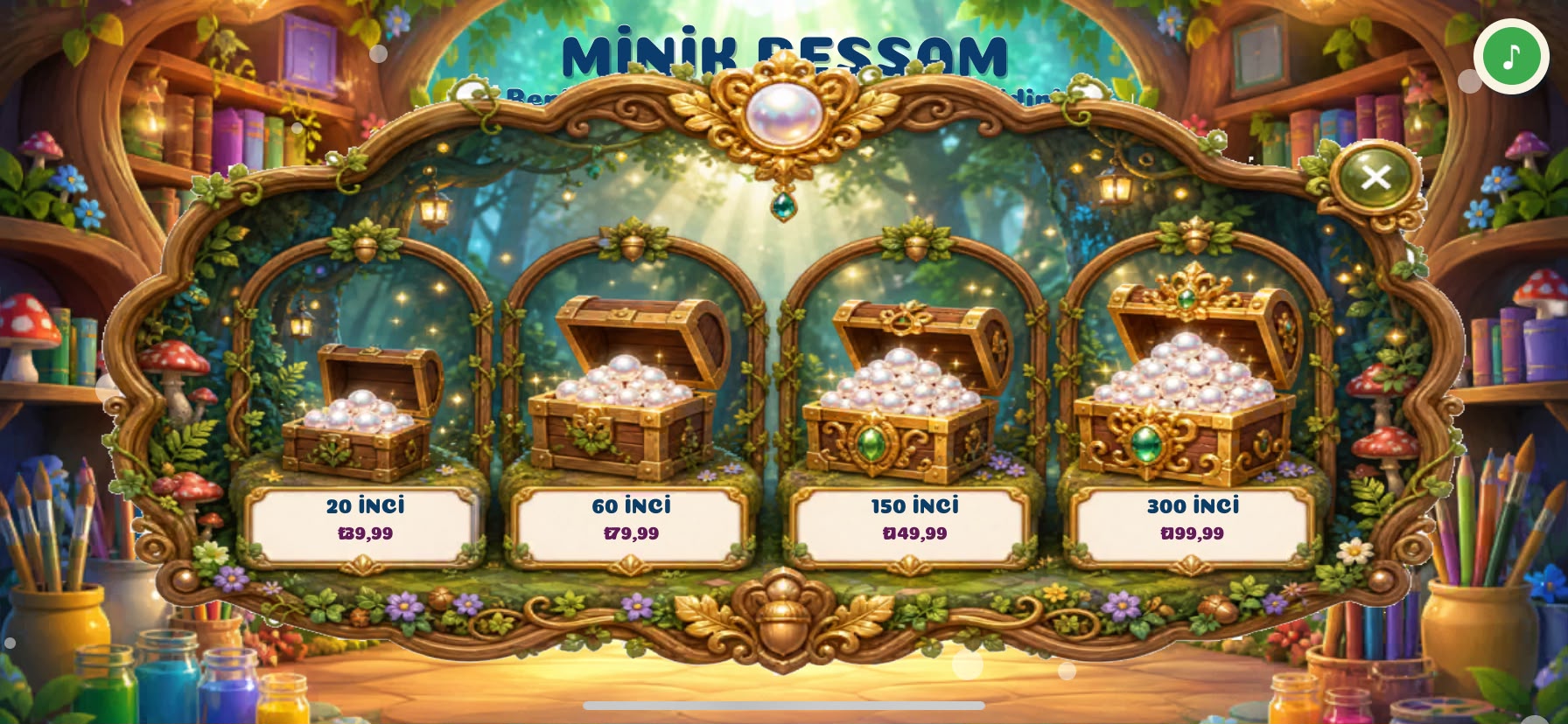Minik Ressam uygulama ekranı 2